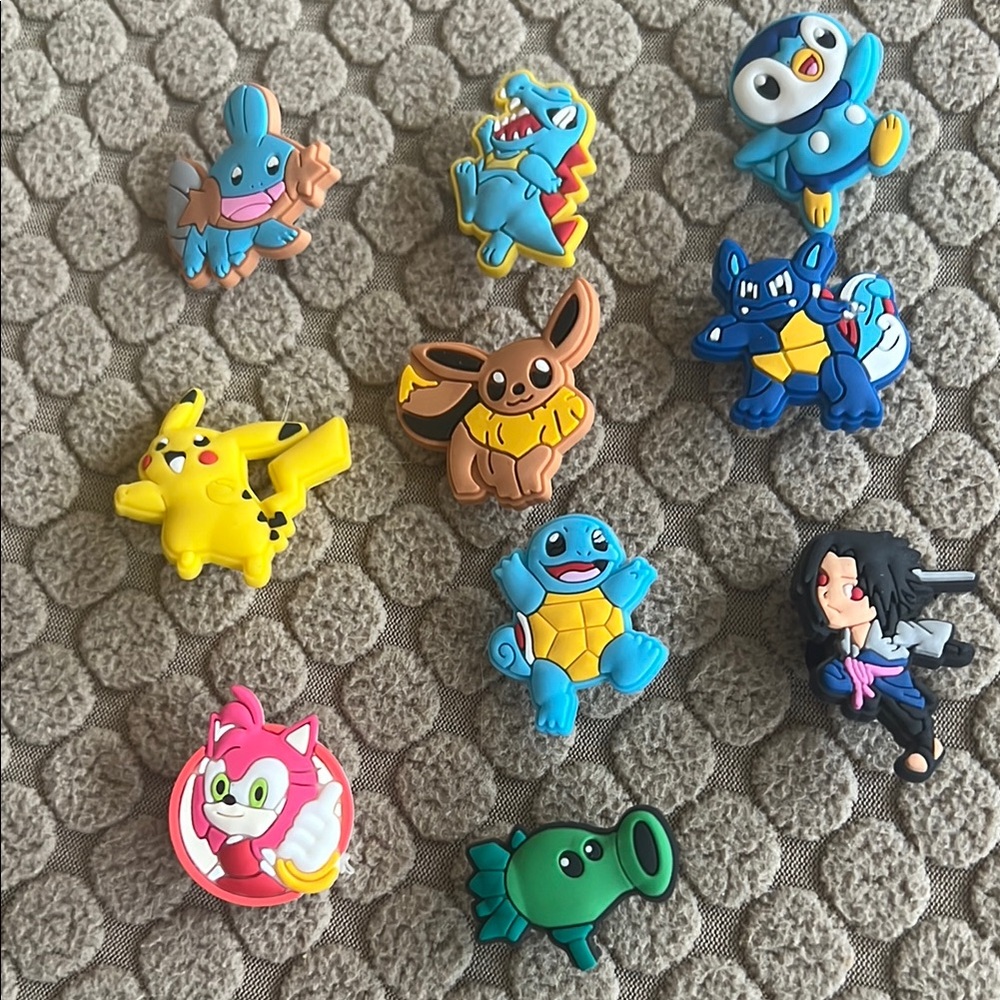 Crocs Pokémon Variety and others characters